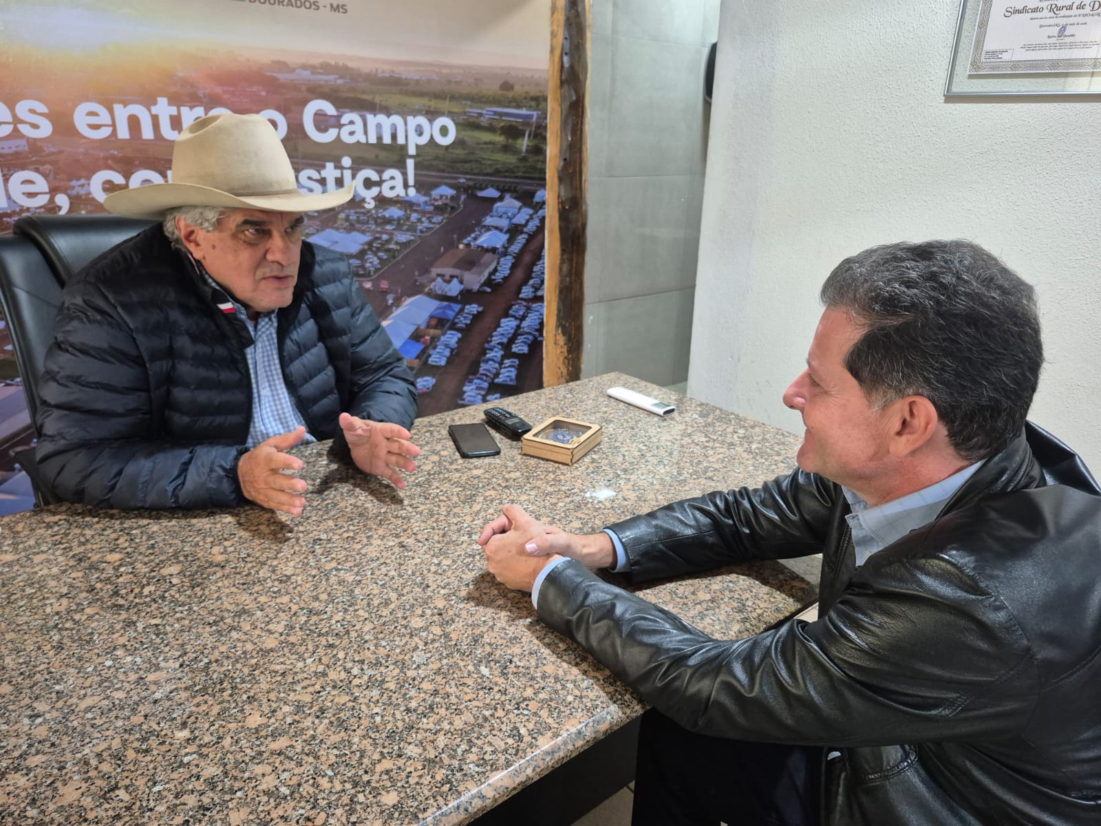 Gino destaca Renato Câmara como parceiro dos produtores rurais - Expoagro Dourados MS