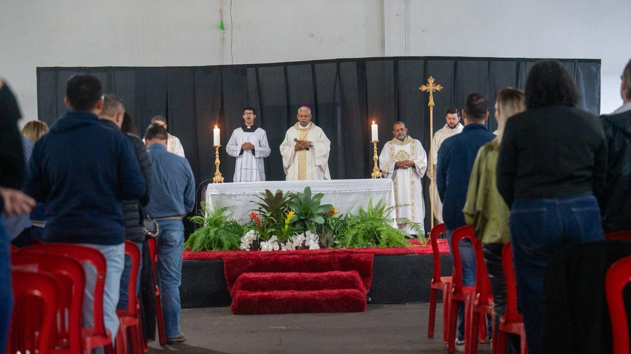 Bispo Dom Henrique celebrou missa que marcou encerramento da 60ª Expoagro - Expoagro Dourados MS