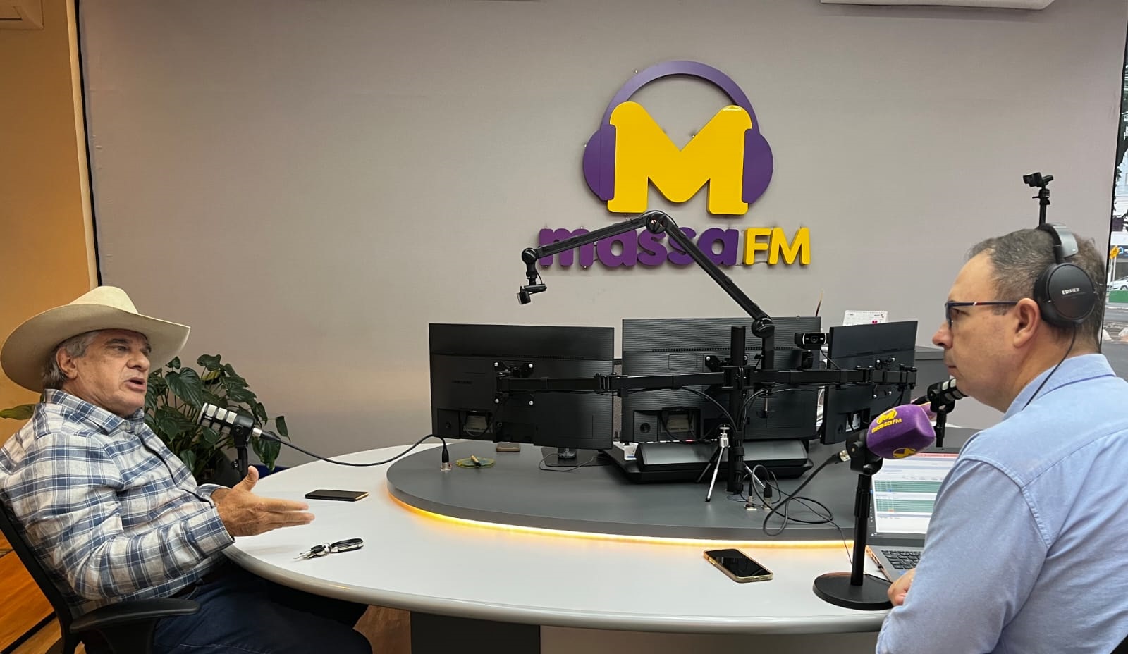 Expoagro é gigante, é dos douradenses, afirma Gino na MASSA FM - Expoagro Dourados MS